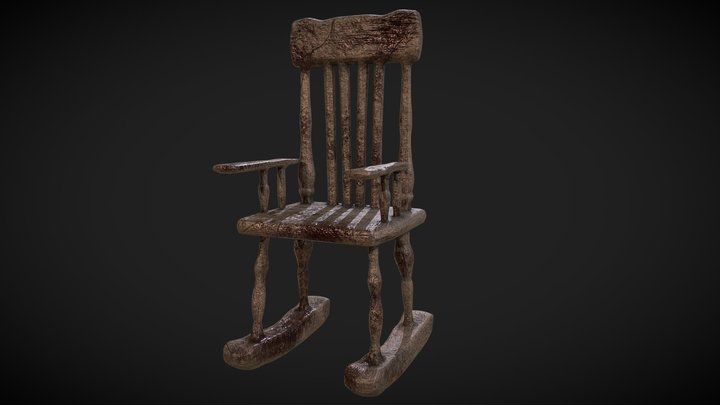 Old Chair 3D Model