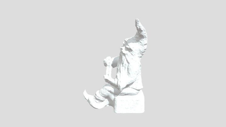 Wroclaw dwarf - Krasnal wroclawski 3D Model