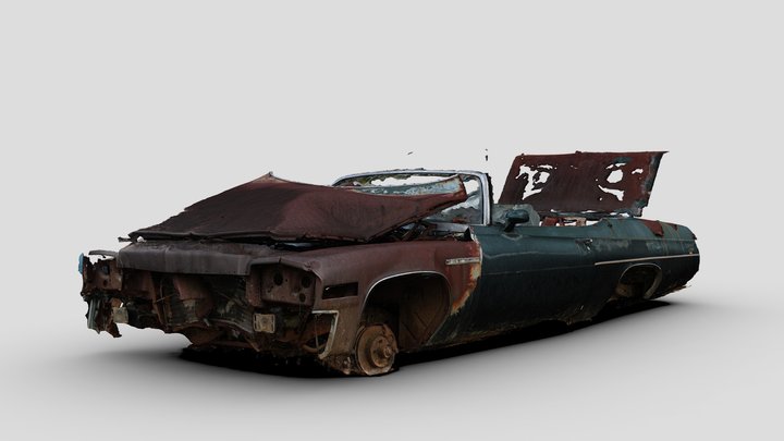 Wasted Convertable (Free Raw Scan) – Gratis 3D-model STL
