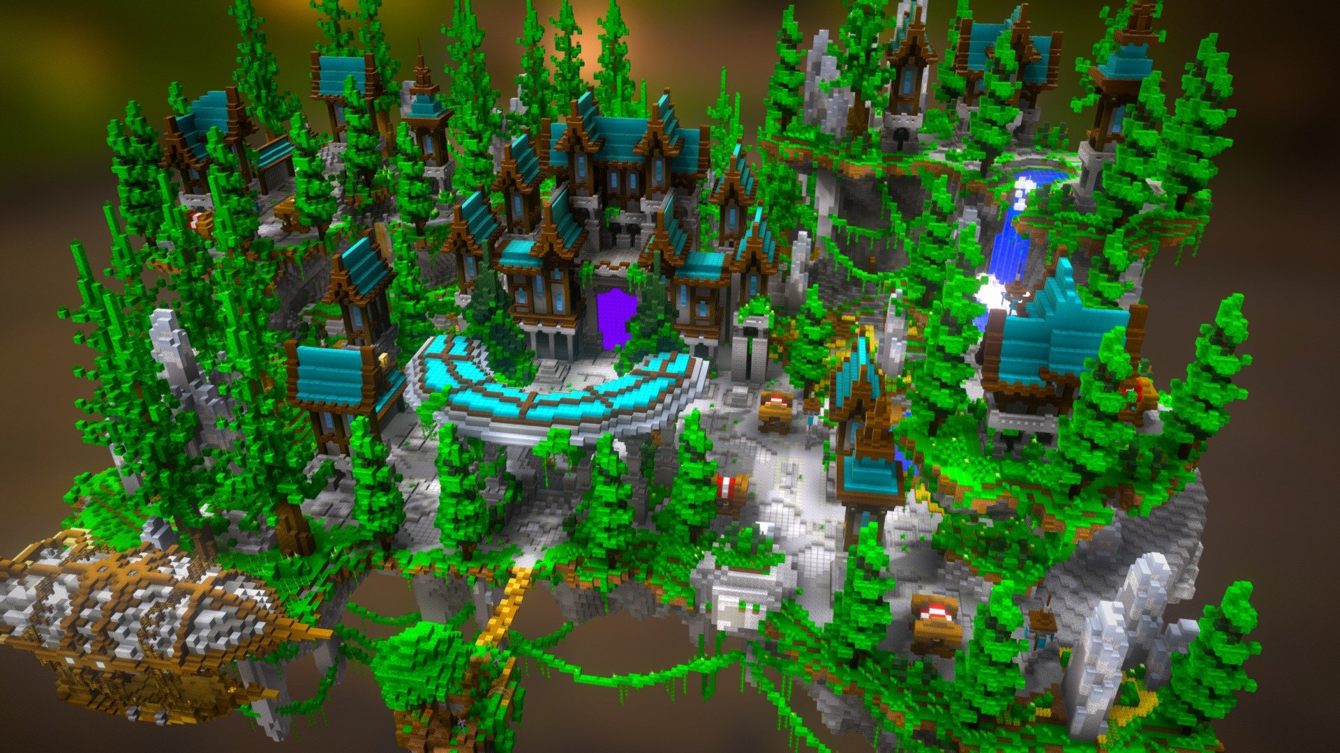 Diamond Valley 3D model by StormBlock (grgicmateo) [c2fba05] Sketchfab