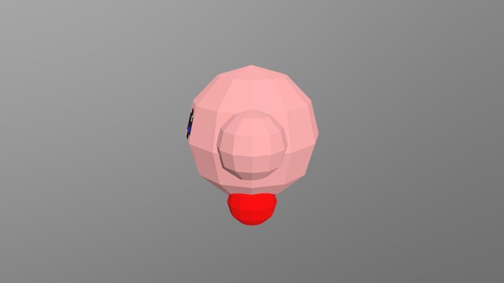 Kirby 3D Model