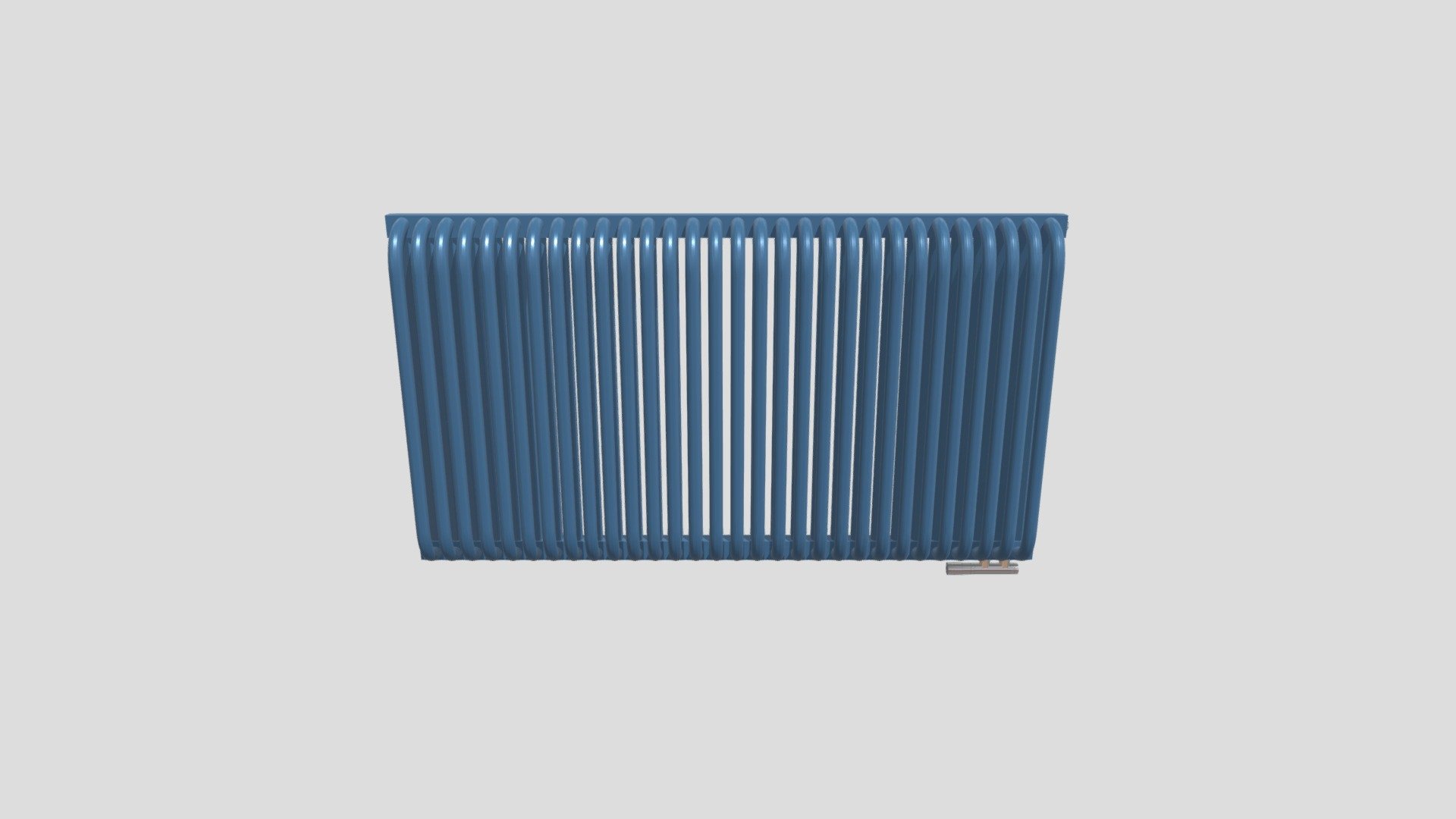Grzejnik DELFIN 640x1220 Blue RAL 5023 Gloss