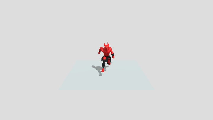 Run Run 3D Model
