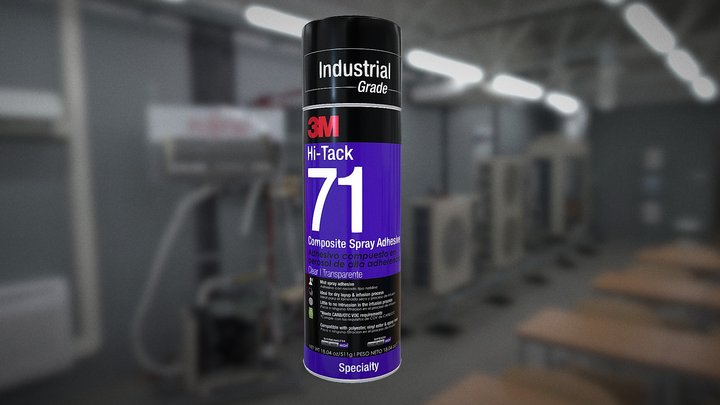 Hi-Tack 71 Test Render 3D Model
