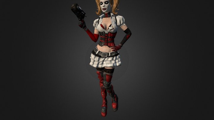 Harley Quinn 3D Model
