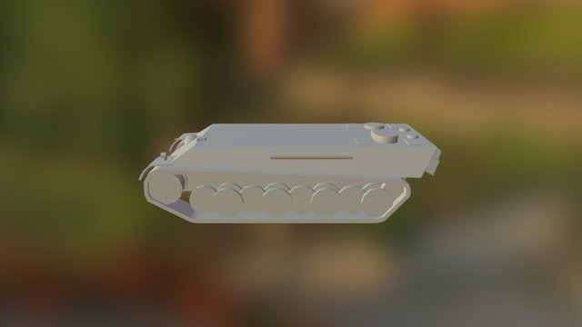 PzKpfw. V Panther hull 3D Model