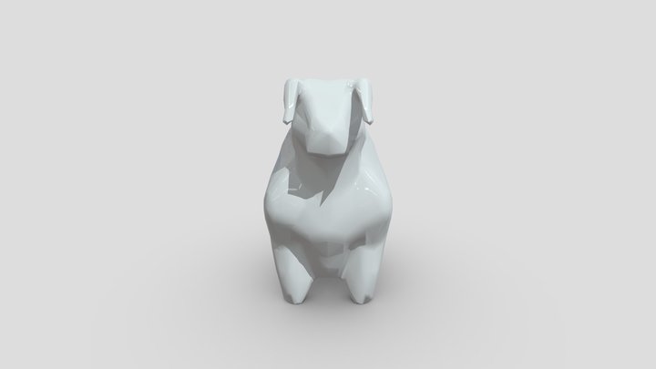 Ox Totem 3D Model