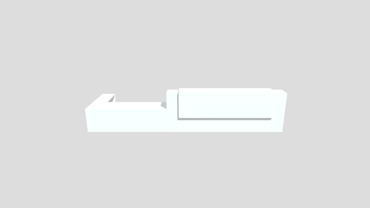 Reception Desk 3D Model