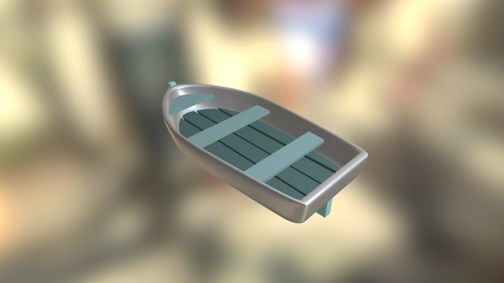 Rowboat 3D Model