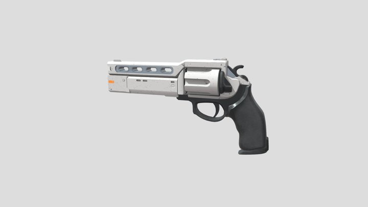 Hand Cannon_Destiny 3D Model