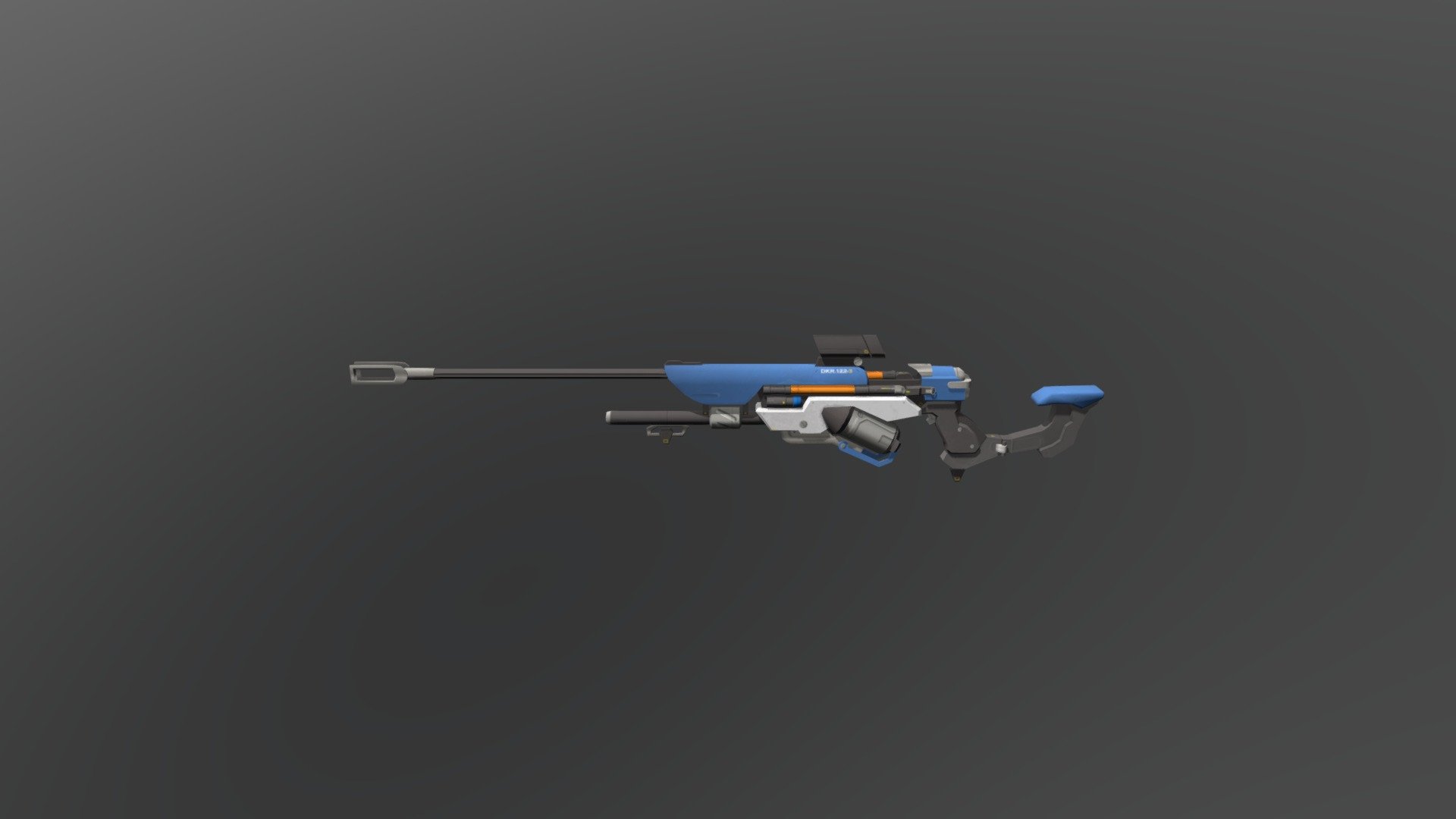 Ana's Biotic Rifle - Updated Texture - 3D model by CFStudentWIPS ...