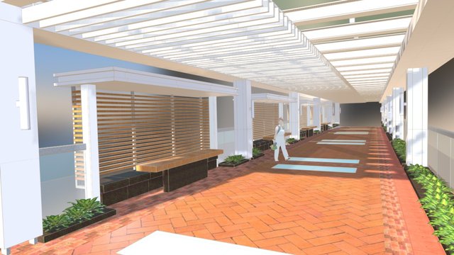 HKU University Street 3D Model