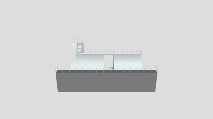 Halfpipe Model Chase Peebles 3D Model