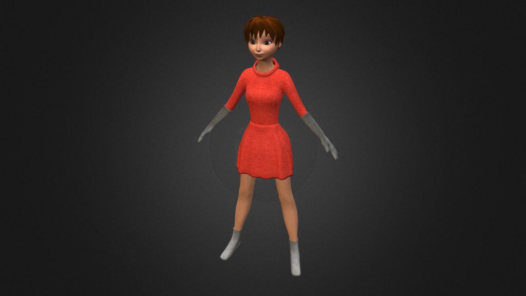 A girl