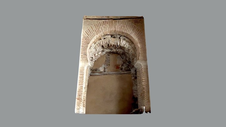 Mirrab Mezquita Tornerias Toledo 3D Model