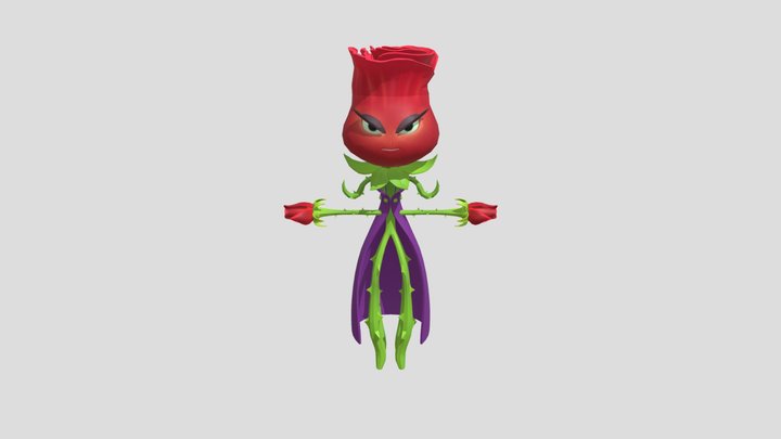 Rose 3D Model