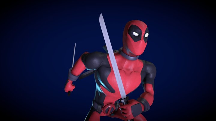 Deadpool Infinity Challenge 3D Model