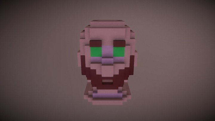 Prototype Human Head 3D Model