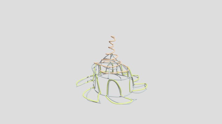 Booth Design Sketch 1 3D Model