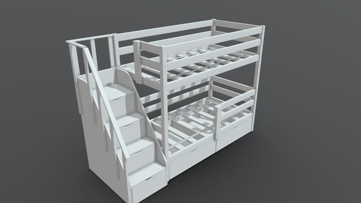 bunk_bed 3D Model