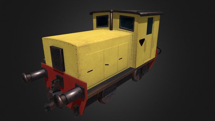 Martini locomotive 3D Model