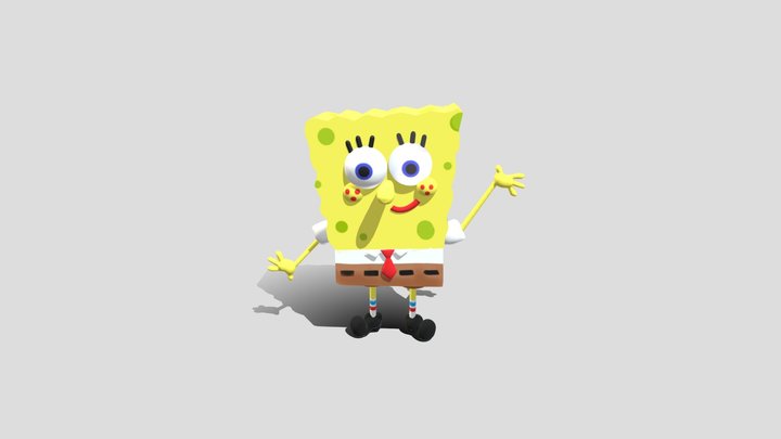 spongebob 3D Model