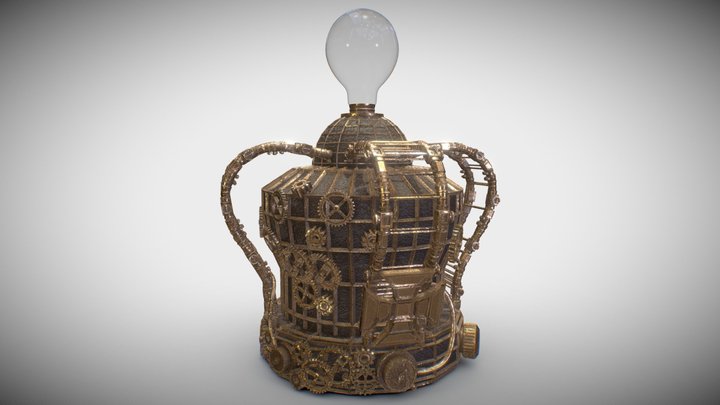 Modello 3D Occhiali Steampunk - TurboSquid 1490759