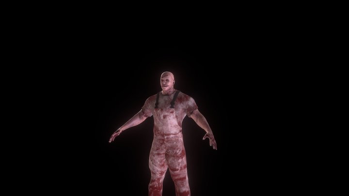 zombie Butcher 3D Model