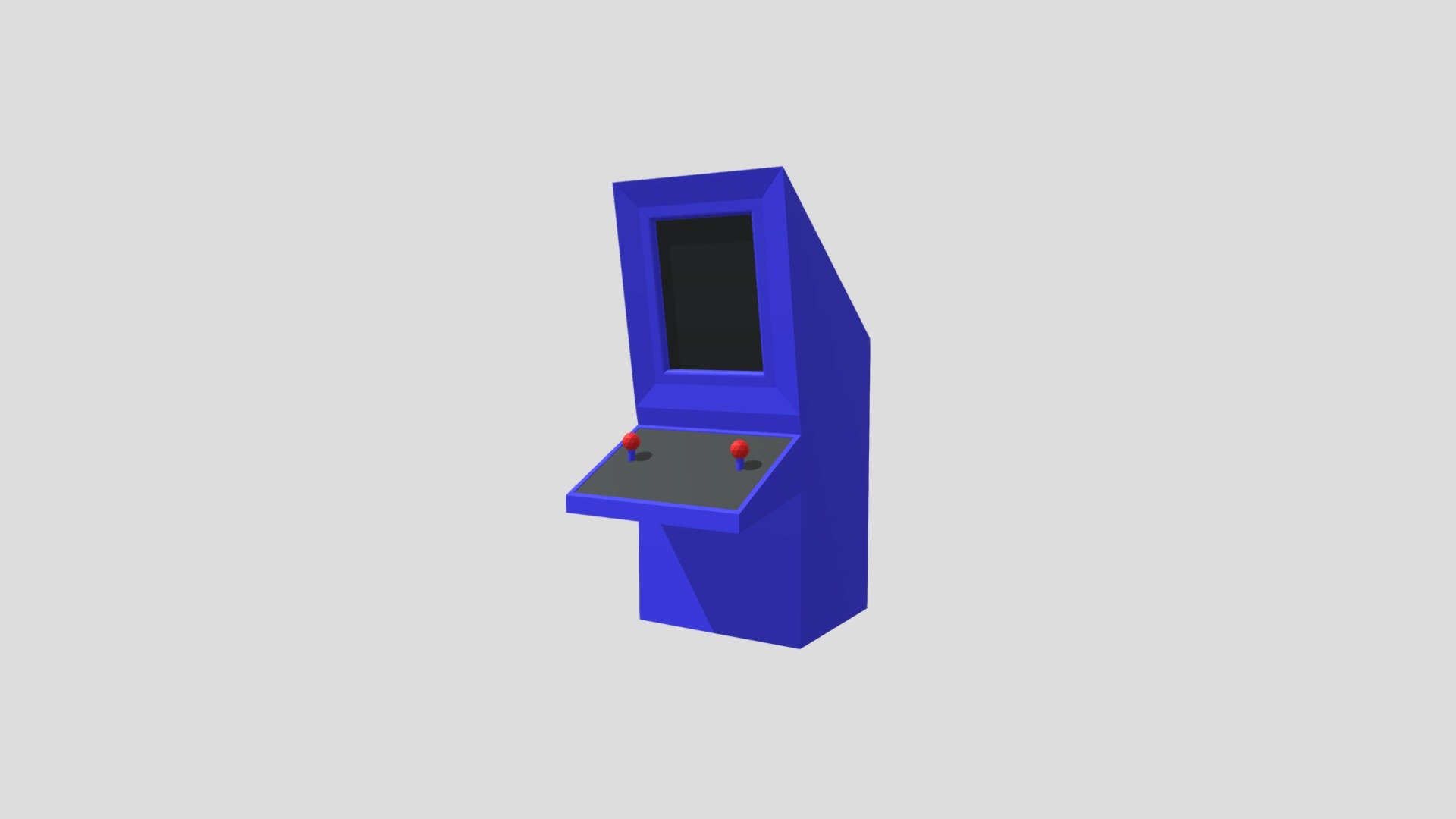 Low Poly Arcade Game - Download Free 3D model by MasterYogurt [c306f45 ...