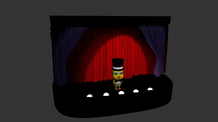 Show Time 3D Model