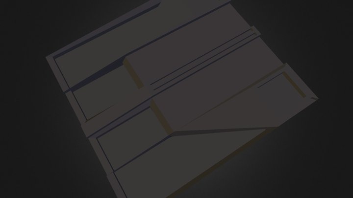 Tall Wall 2 3D Model