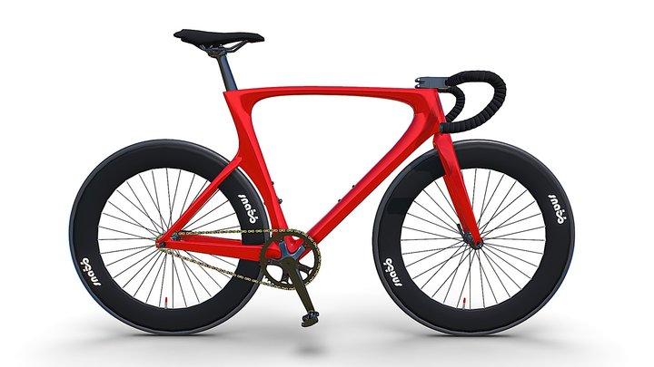 Road bike concept - snabb 3D Model