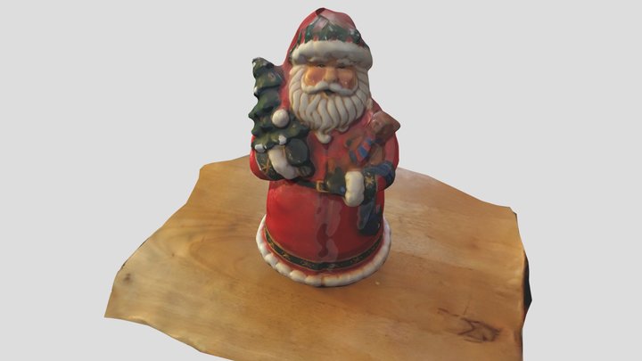 3D Santa Claus 3D Model