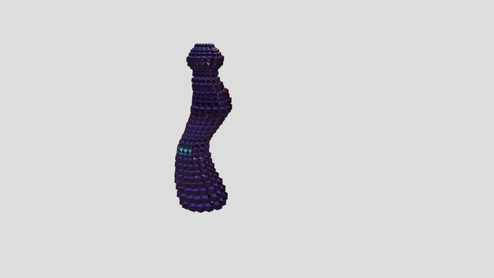 W Bottle 3D Model