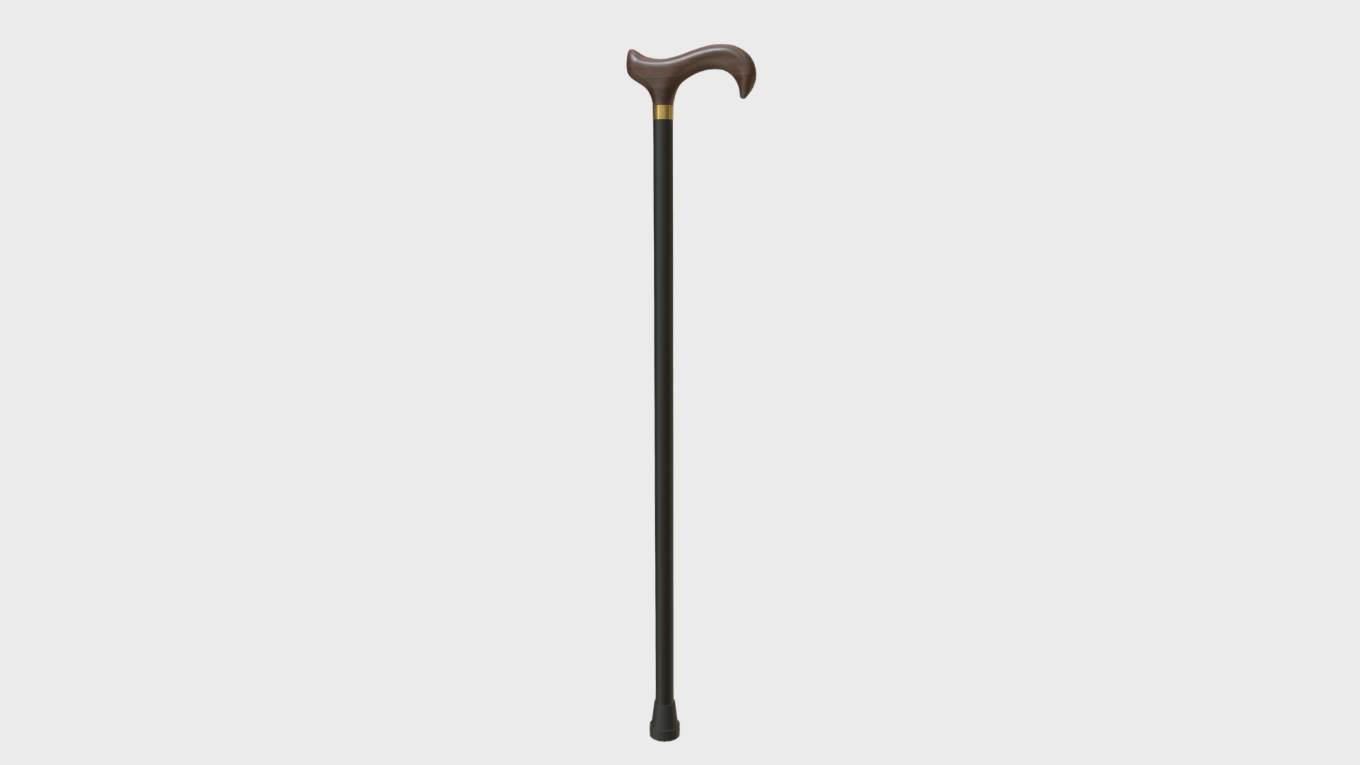 3D model Walking stick 2 - This is a 3D model of the Walking stick 2. The 3D model is about shape.
