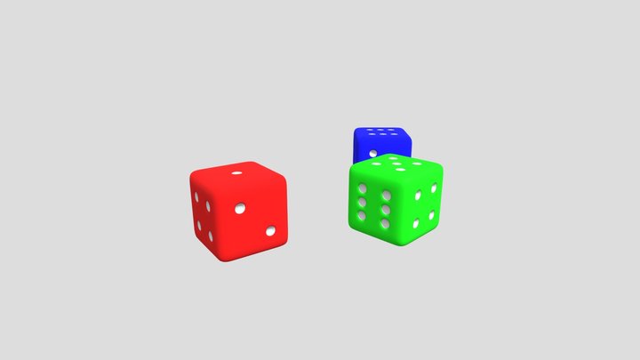 Dice 3D Model