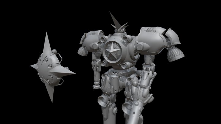 Star Knight V0001 3D Model