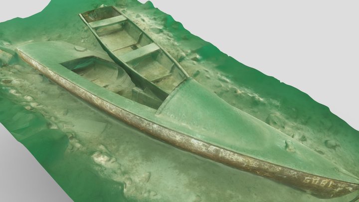 Segelboot Dixi Attersee 3D Model