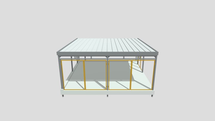 Semenic - Anexa - Structura 3D Model