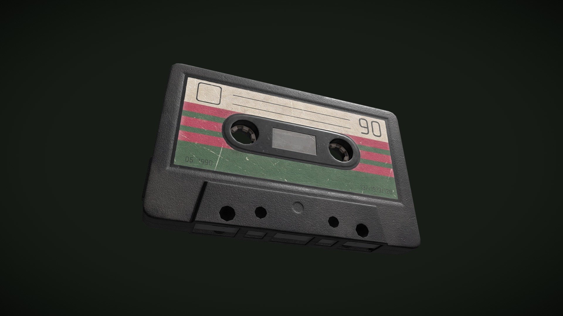 Old cassette tape - 3D model by Anks78 [c30c138] - Sketchfab