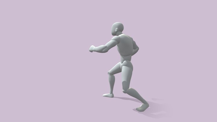 Kick 3D Model