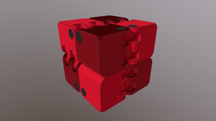 Cube Transform 3D Model