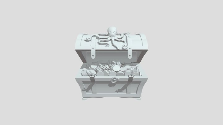 Treasure 3D Model 3D Model