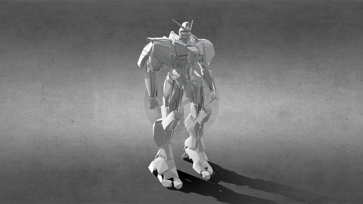 gundam test 001 3D Model