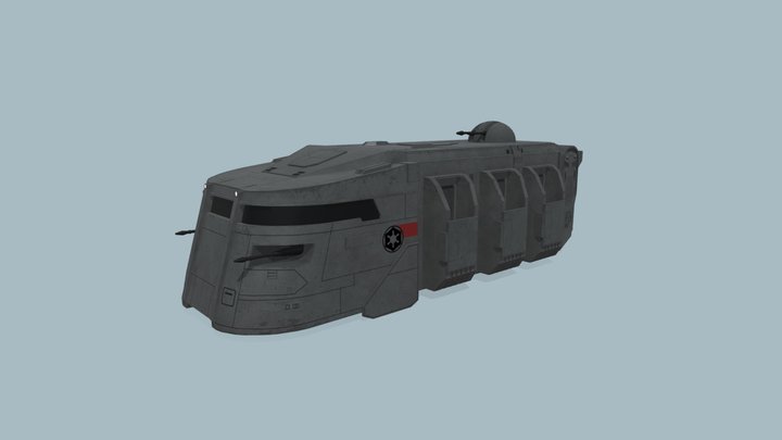 Star Wars: Imperial Troop Transport (ITT) 3D Model