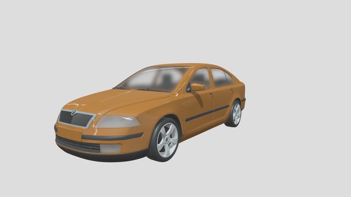 2005 Skoda Octavia – Kostenloses 3D-Modell STL