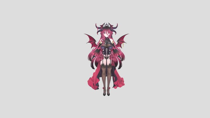 菈媞耶.阿芭芭 Ababa Vtuber 3D Model