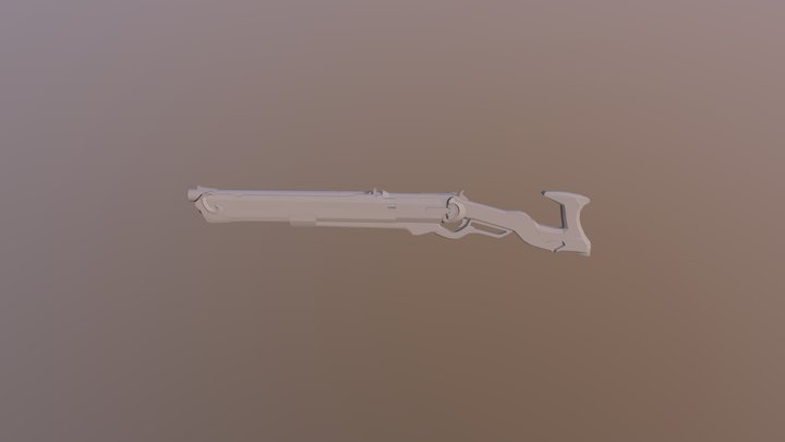 Overwatch Rifle (WIP) 3D Model
