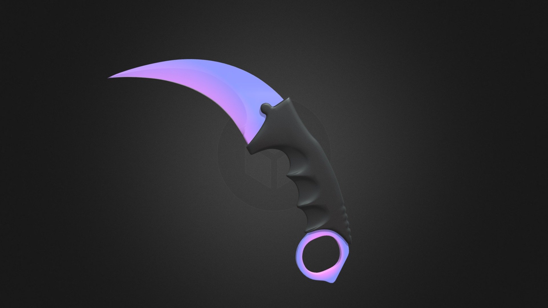 Karambit - 3D model by Crylia (@cryliaaa) [c313f30] - Sketchfab