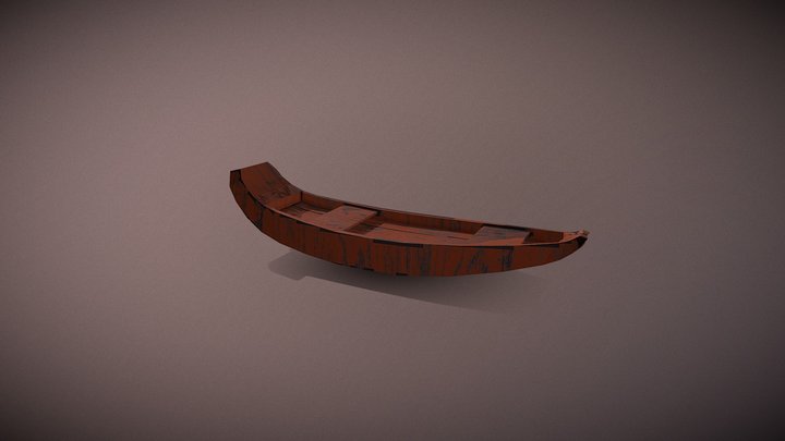 A boat 3D Model